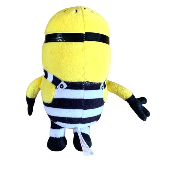 Despicable Me 3 Ty beanie Babies Carl Jail House Inmate 2017 6 in Tall Stuffed P - Picture 3 of 4